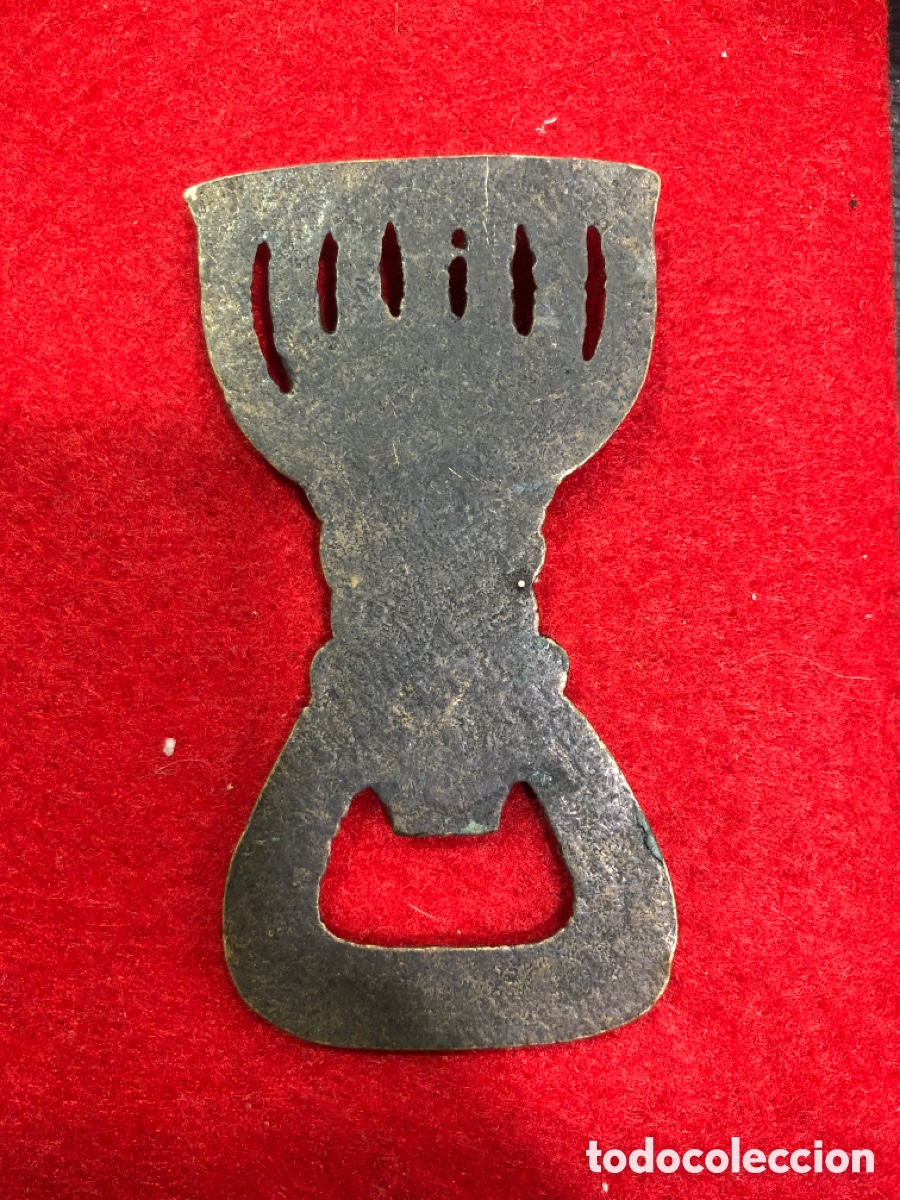 Antig&uuml;edades: Antiguo abridor Jerusalem de bronce (L88) - Foto 2