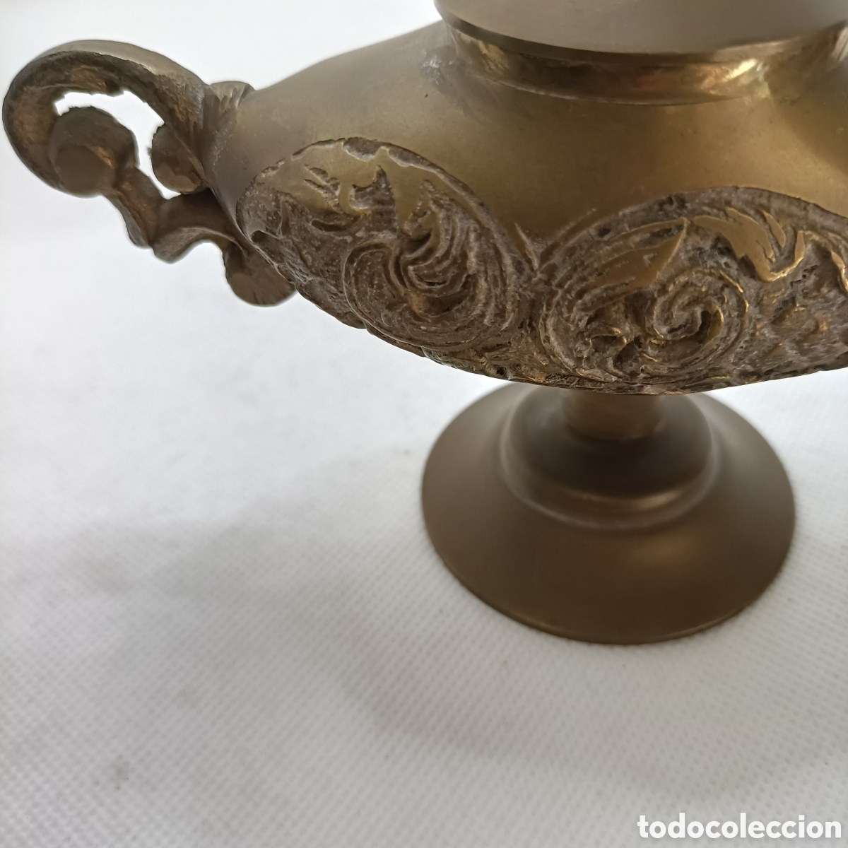 Antig&uuml;edades: L&aacute;mpara &rdquo;Aladino&rdquo; en Bronce - Foto 1