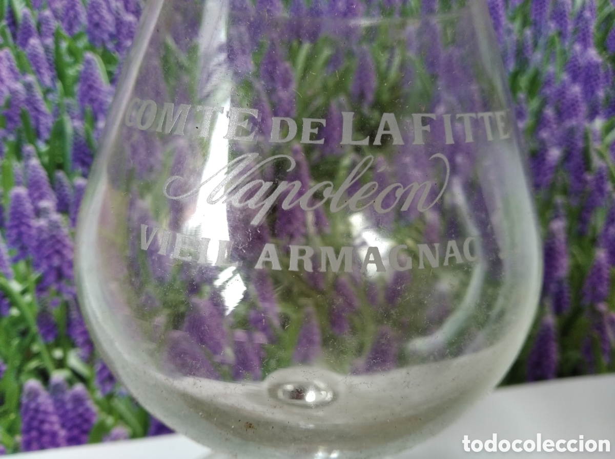 Antig&uuml;edades: Mmm 12 copas de cristal de co&ntilde;ac - Foto 4