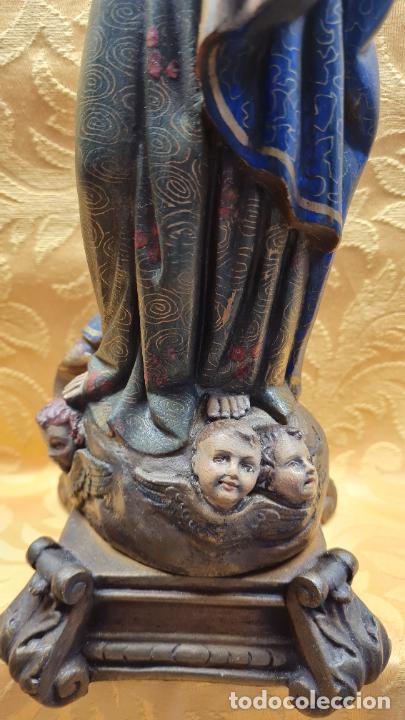 Antig&uuml;edades: VIRGEN CON NI&Ntilde;O EN BRAZOS - Foto 5