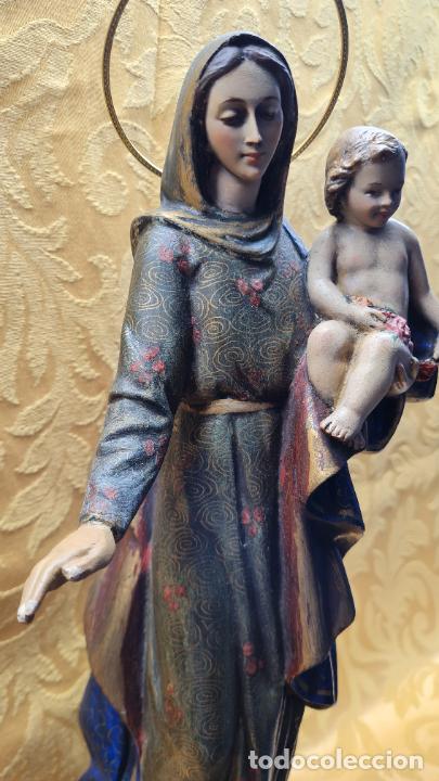 Antig&uuml;edades: VIRGEN CON NI&Ntilde;O EN BRAZOS - Foto 6