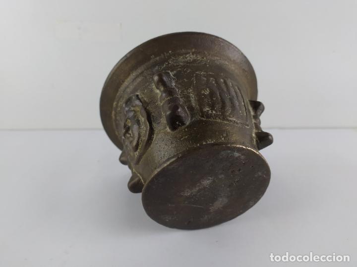 Antig&uuml;edades: Antiguo mortero de bronce - Foto 6
