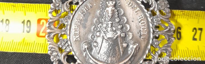 Antig&uuml;edades: Medalla plata virgen del roc&iacute;o - Foto 3