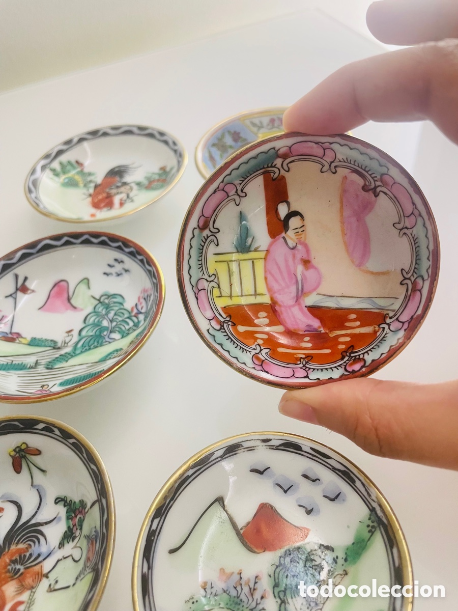 Antig&uuml;edades: Platitos de Macau - Foto 1