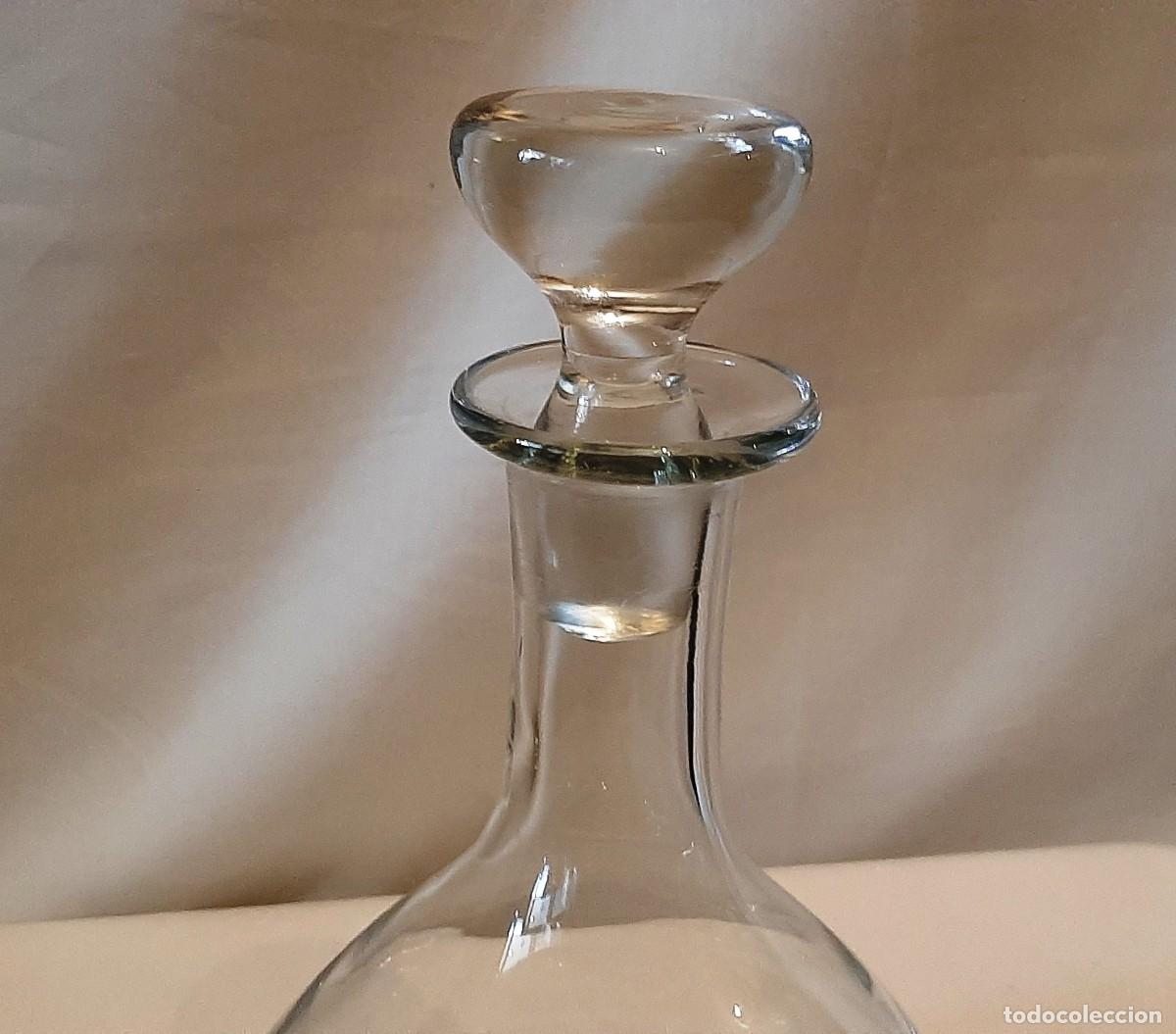 Antig&uuml;edades: Licorera vintage de cristal - Foto 3