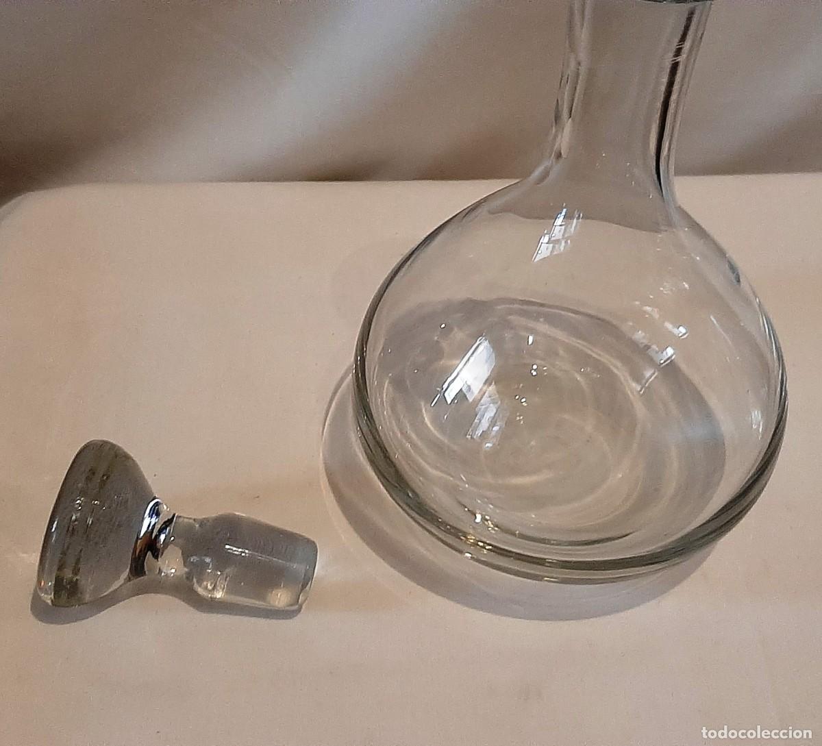 Antig&uuml;edades: Licorera vintage de cristal - Foto 6