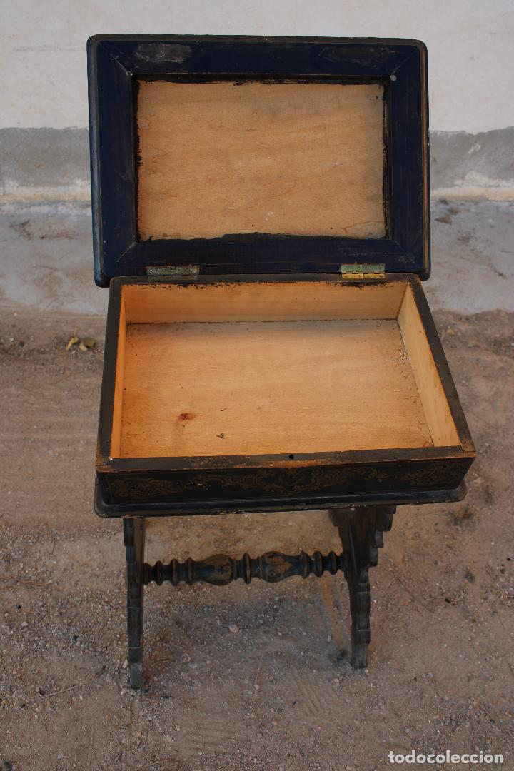 Antig&uuml;edades: costurero antiguo para restaurar - Foto 4