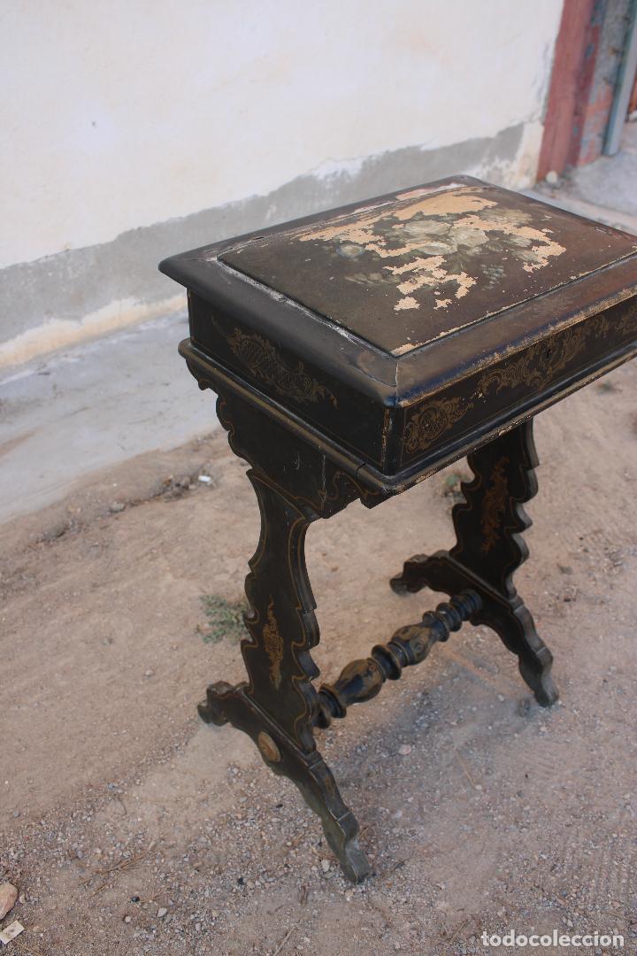 Antig&uuml;edades: costurero antiguo para restaurar - Foto 1