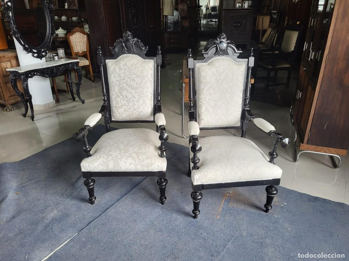 Antig&uuml;edades: Sillones de estilo Alfonsino - Foto 1