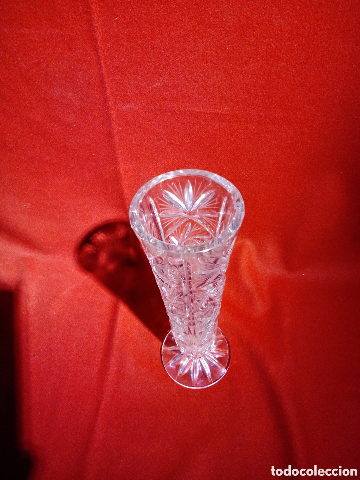 Antig&uuml;edades: Precioso jarr&oacute;n de cristal de corte profundo - Foto 2