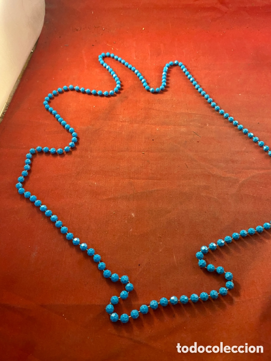 Antig&uuml;edades: Collar de piedras azules - Foto 2