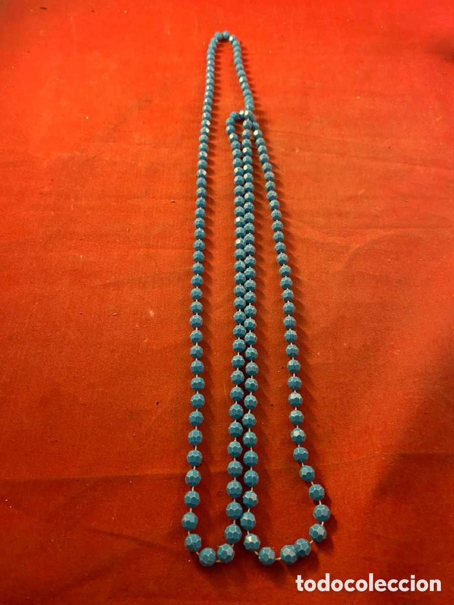 Antig&uuml;edades: Collar de piedras azules - Foto 1
