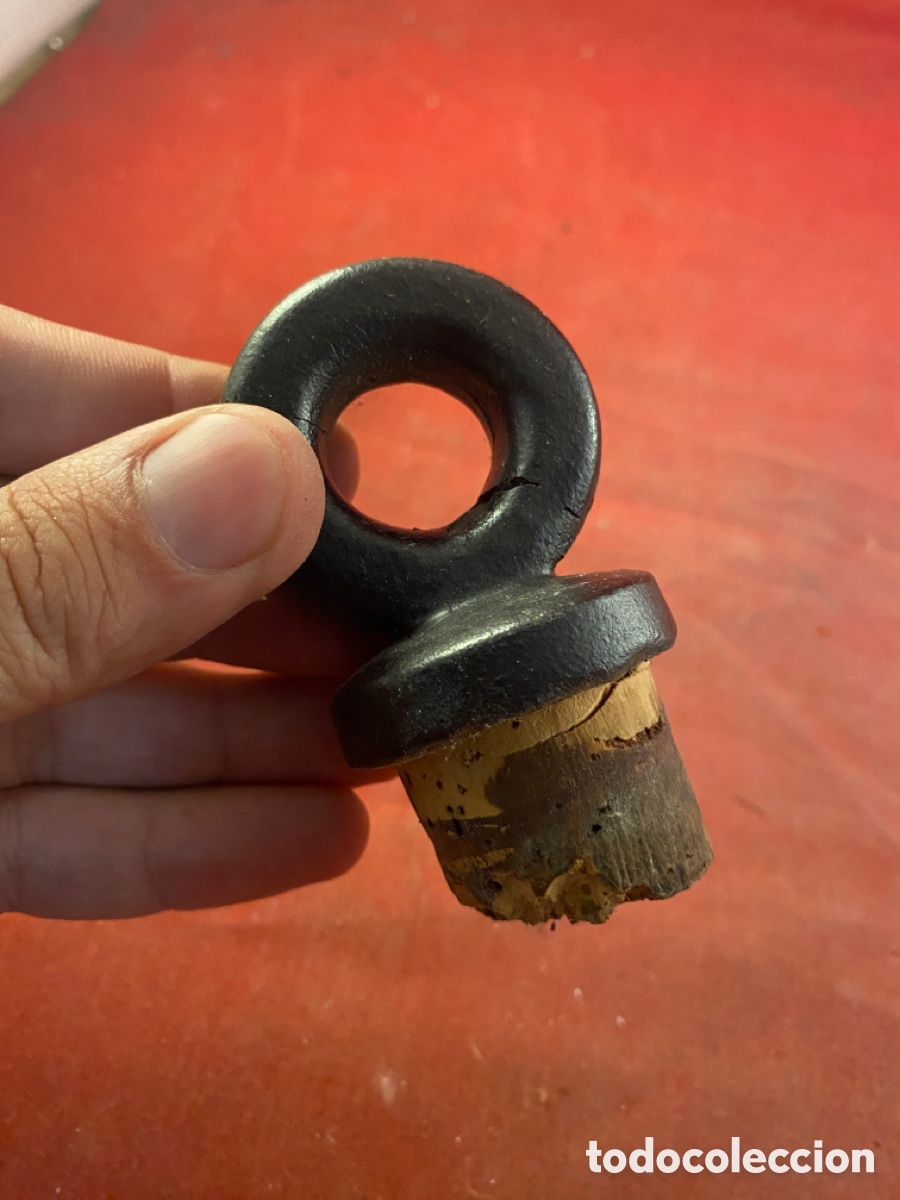 Antig&uuml;edades: Gran tap&oacute;n de madera - Foto 1