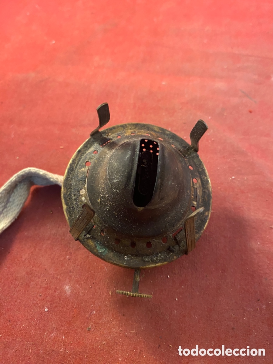 Antig&uuml;edades: Antigua l&aacute;mpara de aceite - Foto 3