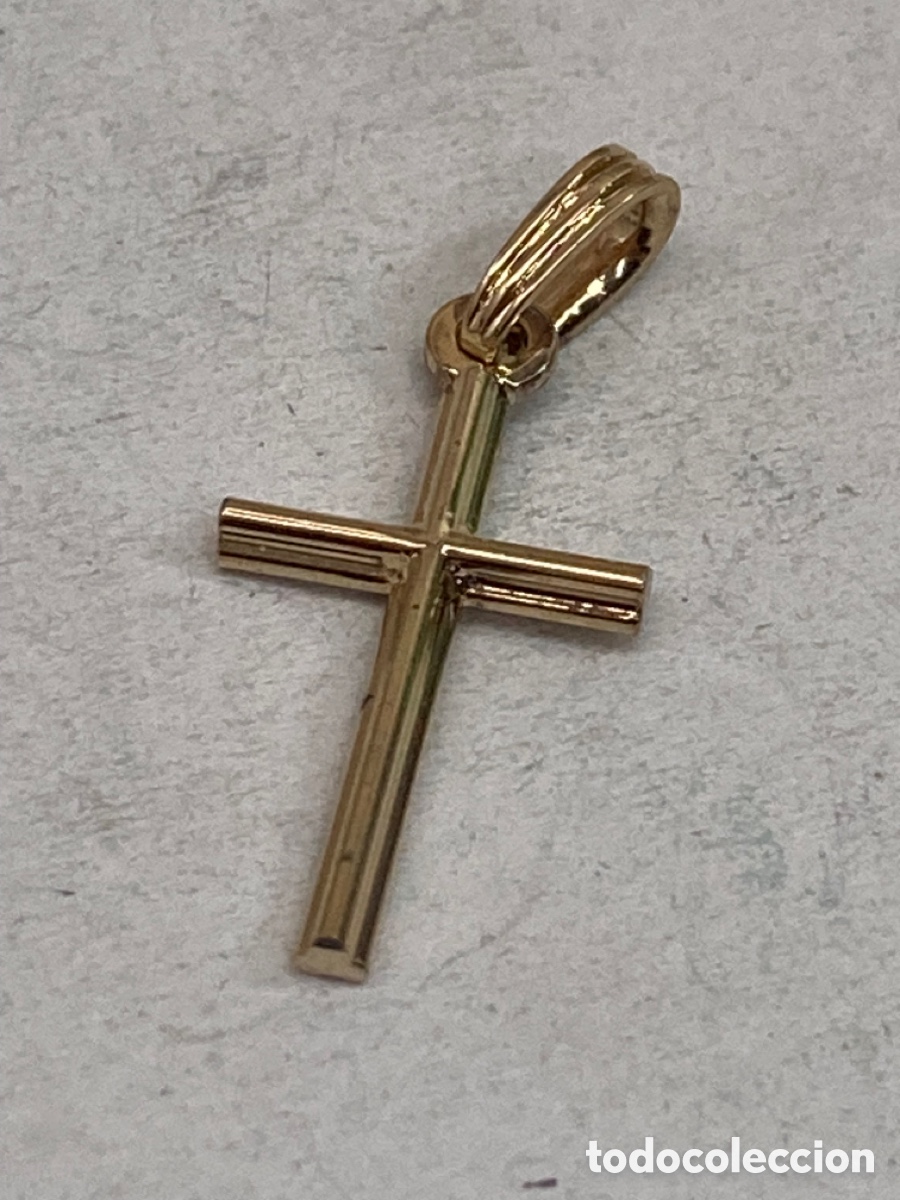 Antig&uuml;edades: Cruz de plata religiosa C31 - Foto 1