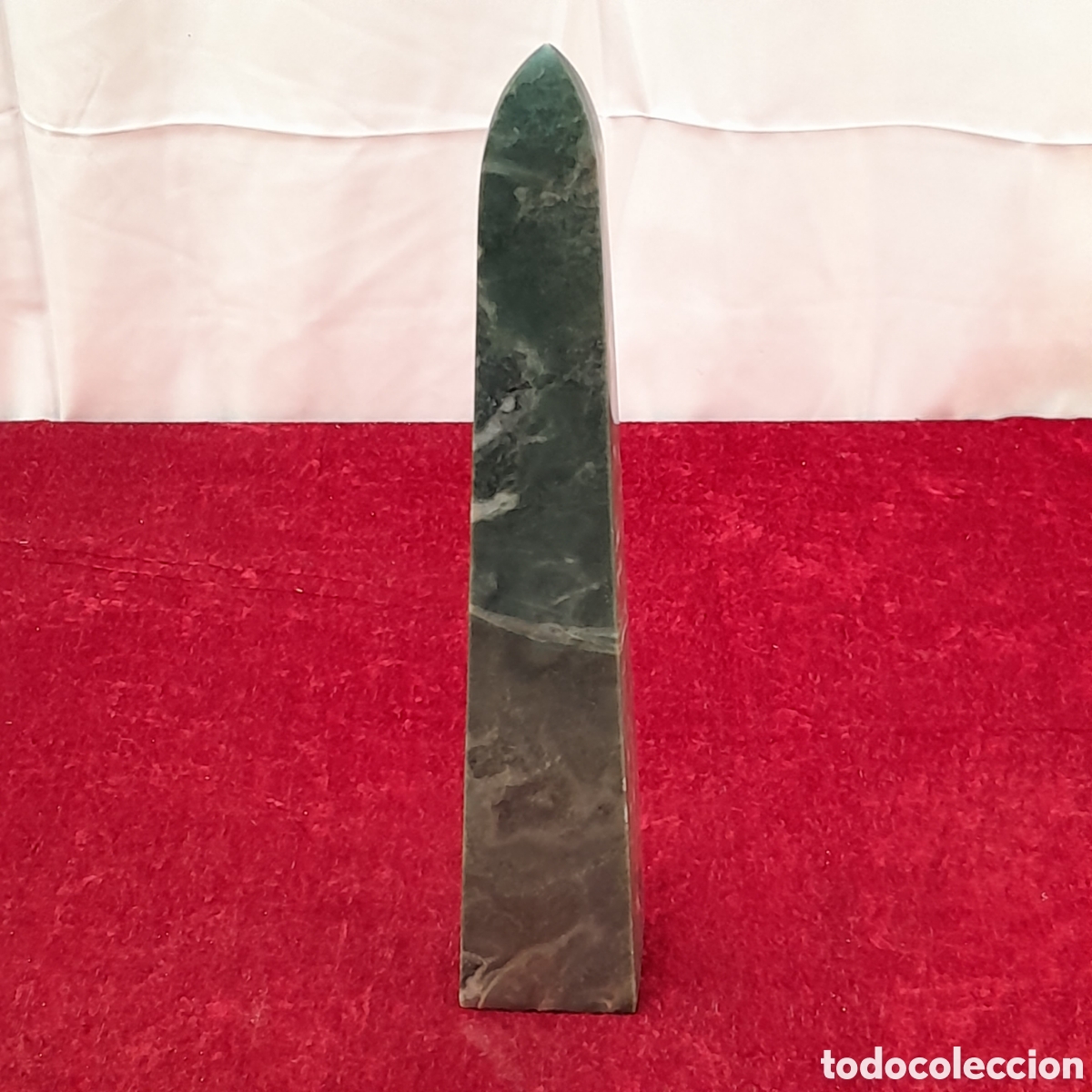 Antig&uuml;edades: OBELISCO DE M&Aacute;RMOL. FINALES SIGLO XX. - Foto 3