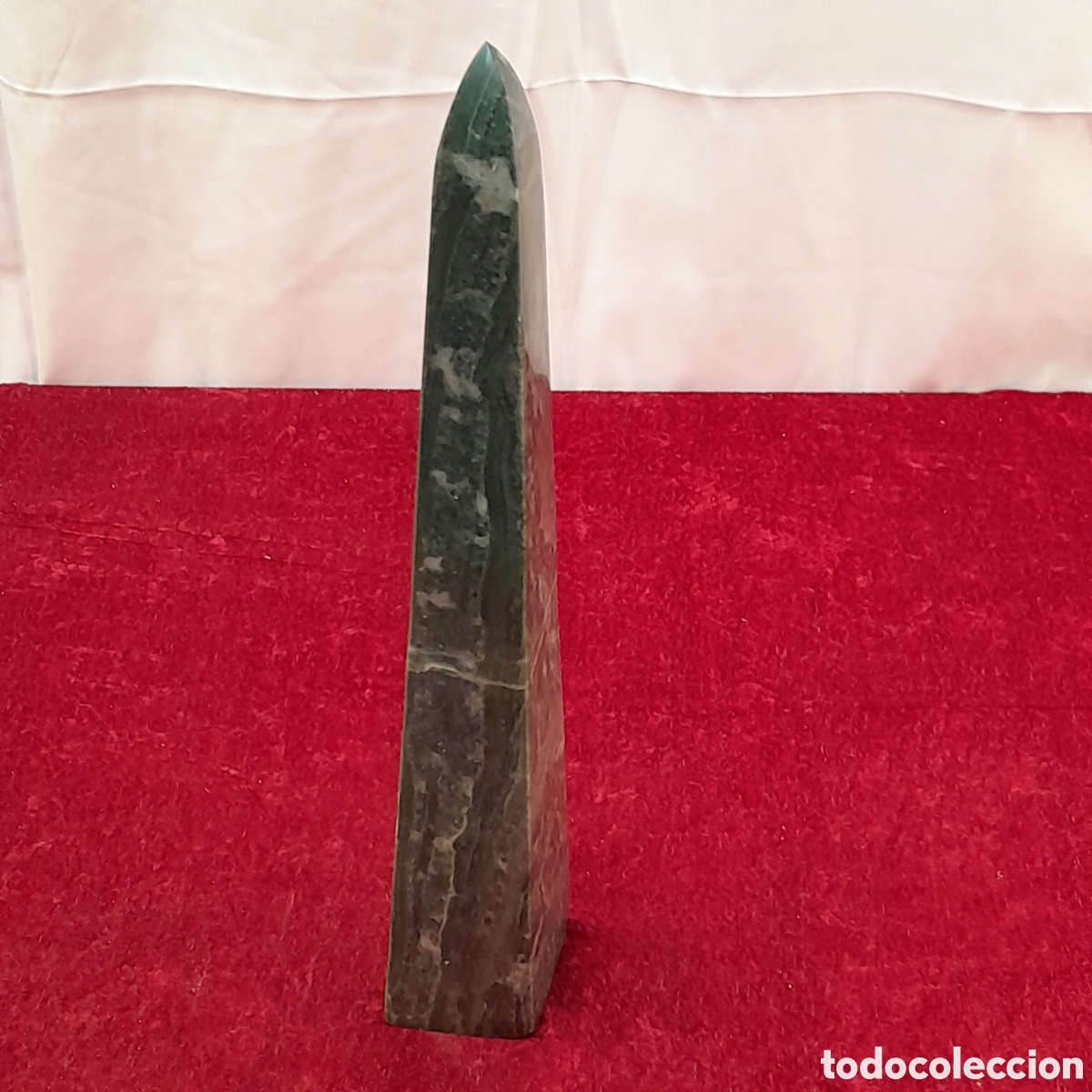 Antig&uuml;edades: OBELISCO DE M&Aacute;RMOL. FINALES SIGLO XX. - Foto 4