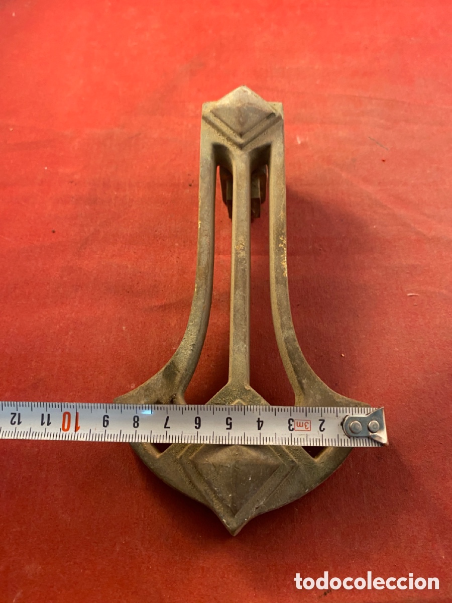Antig&uuml;edades: Antiguo llamador de bronce - Foto 4
