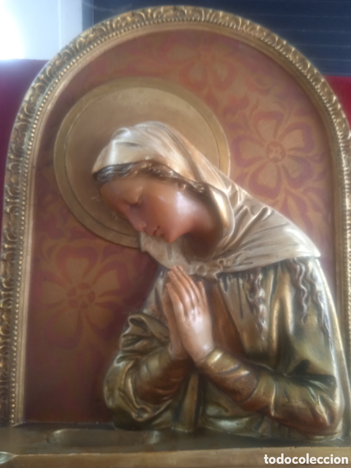 Antig&uuml;edades: Plaf&oacute;n grande virgen - Foto 2