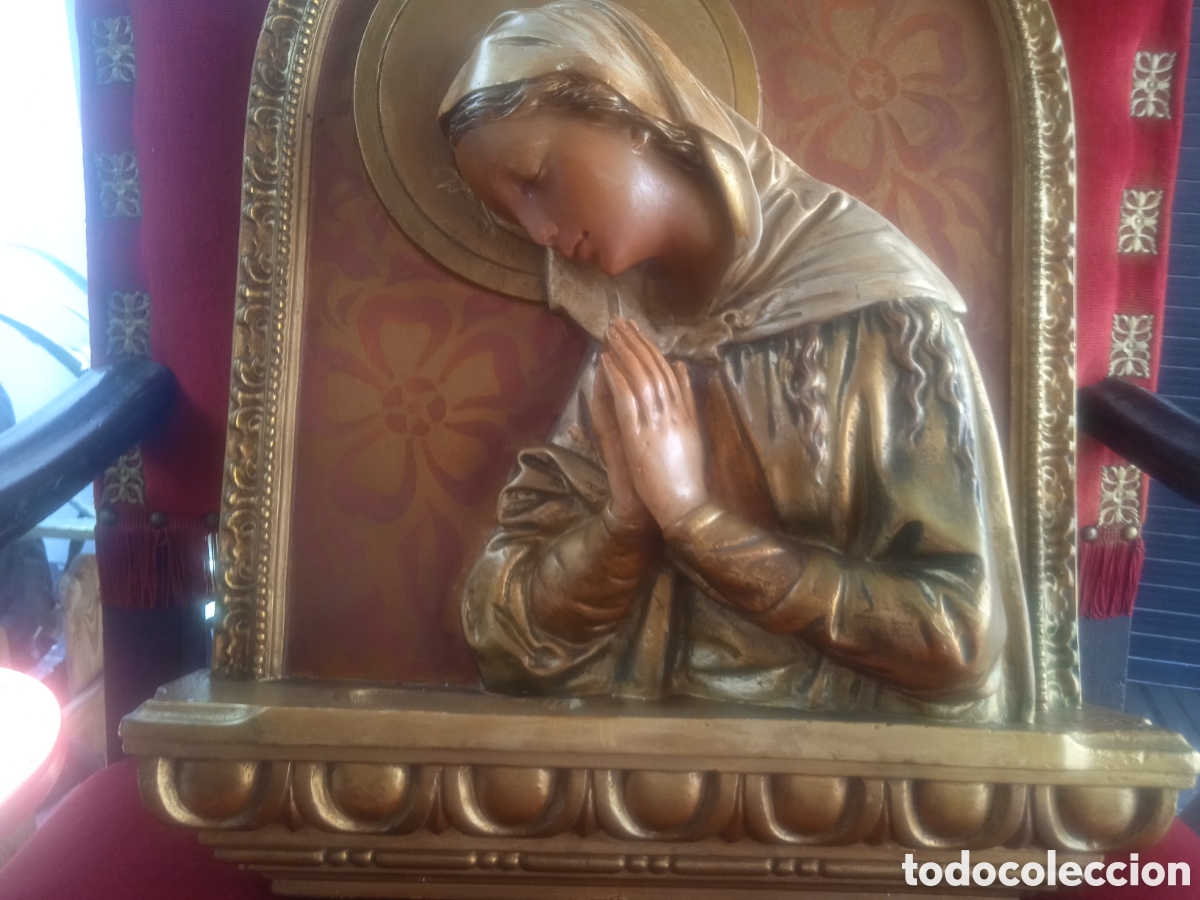 Antig&uuml;edades: Plaf&oacute;n grande virgen - Foto 3