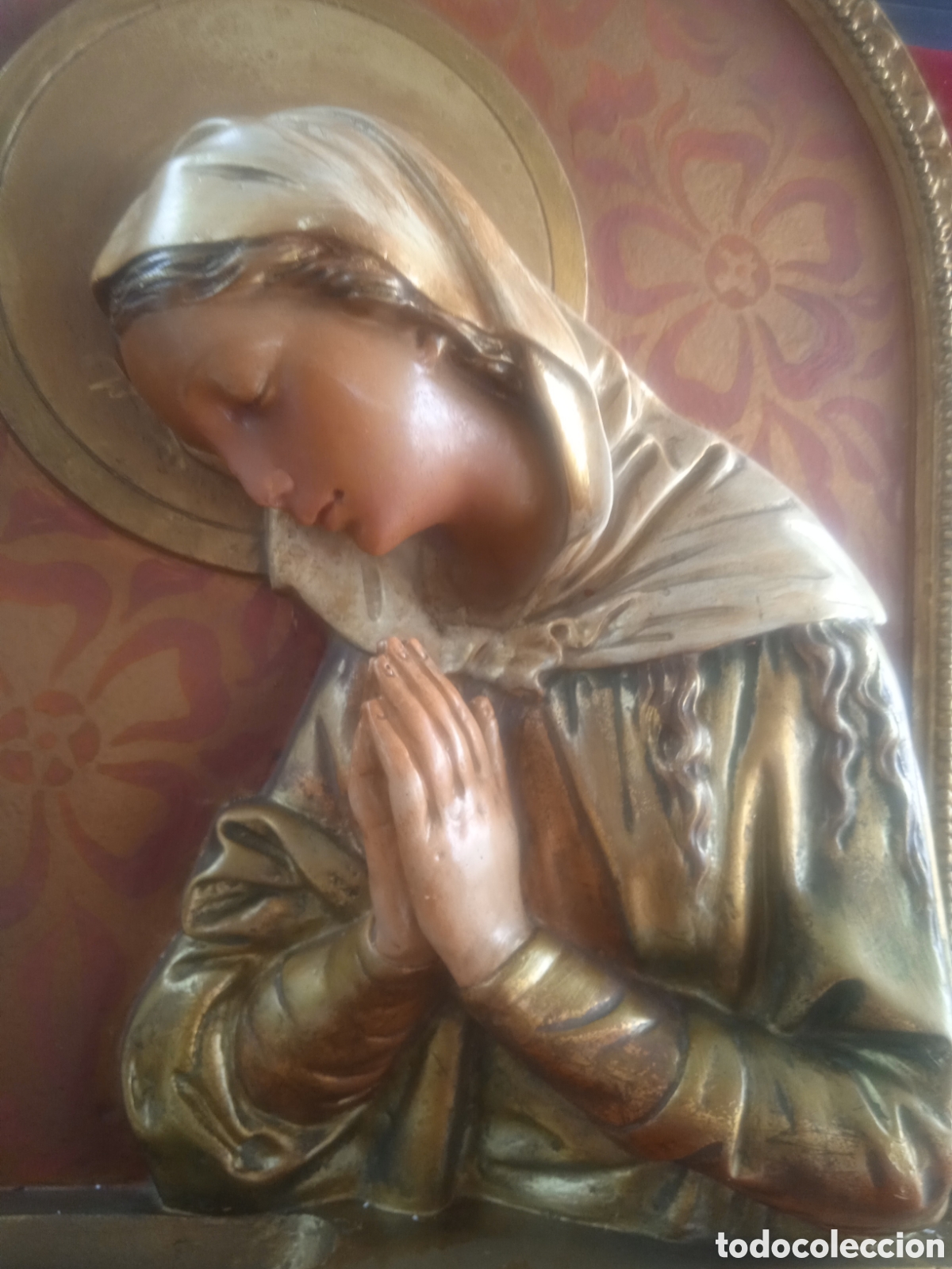Antig&uuml;edades: Plaf&oacute;n grande virgen - Foto 4