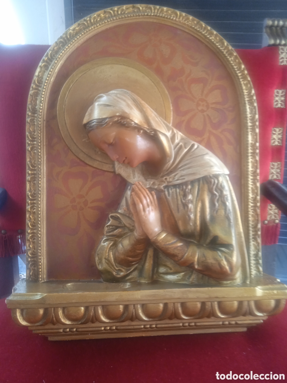 Antig&uuml;edades: Plaf&oacute;n grande virgen - Foto 1