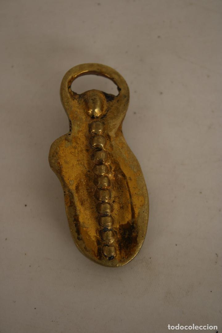 Antig&uuml;edades: virgen con ni&ntilde;o de bronce - Foto 2