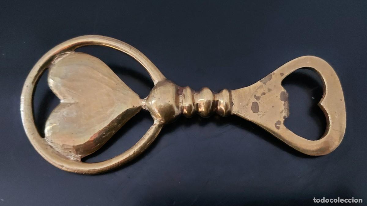 Antig&uuml;edades: ABRIDOR BRONCE CORAZON - Foto 1