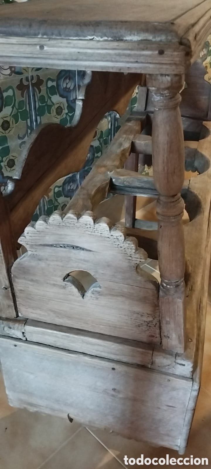 Antig&uuml;edades: Cantarero antiguo con sus cantaros - Foto 9