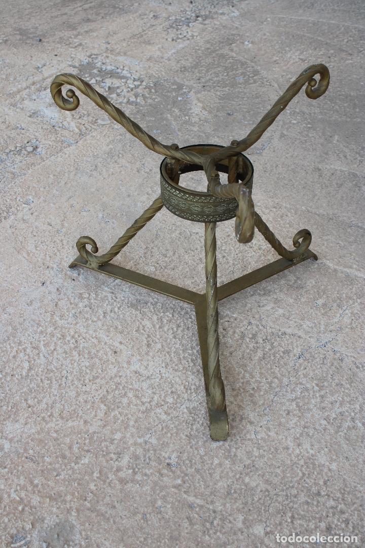 Antig&uuml;edades: mesa en hierro de forja - Foto 2