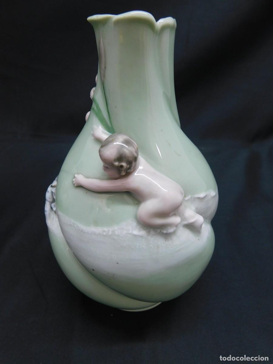 Antig&uuml;edades: PAREJA DE PORCELANAS - Foto 3