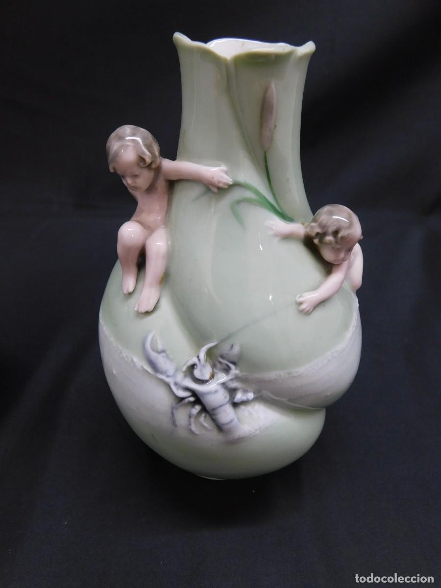 Antig&uuml;edades: PAREJA DE PORCELANAS - Foto 6