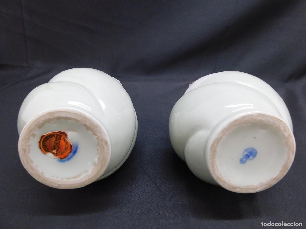 Antig&uuml;edades: PAREJA DE PORCELANAS - Foto 9