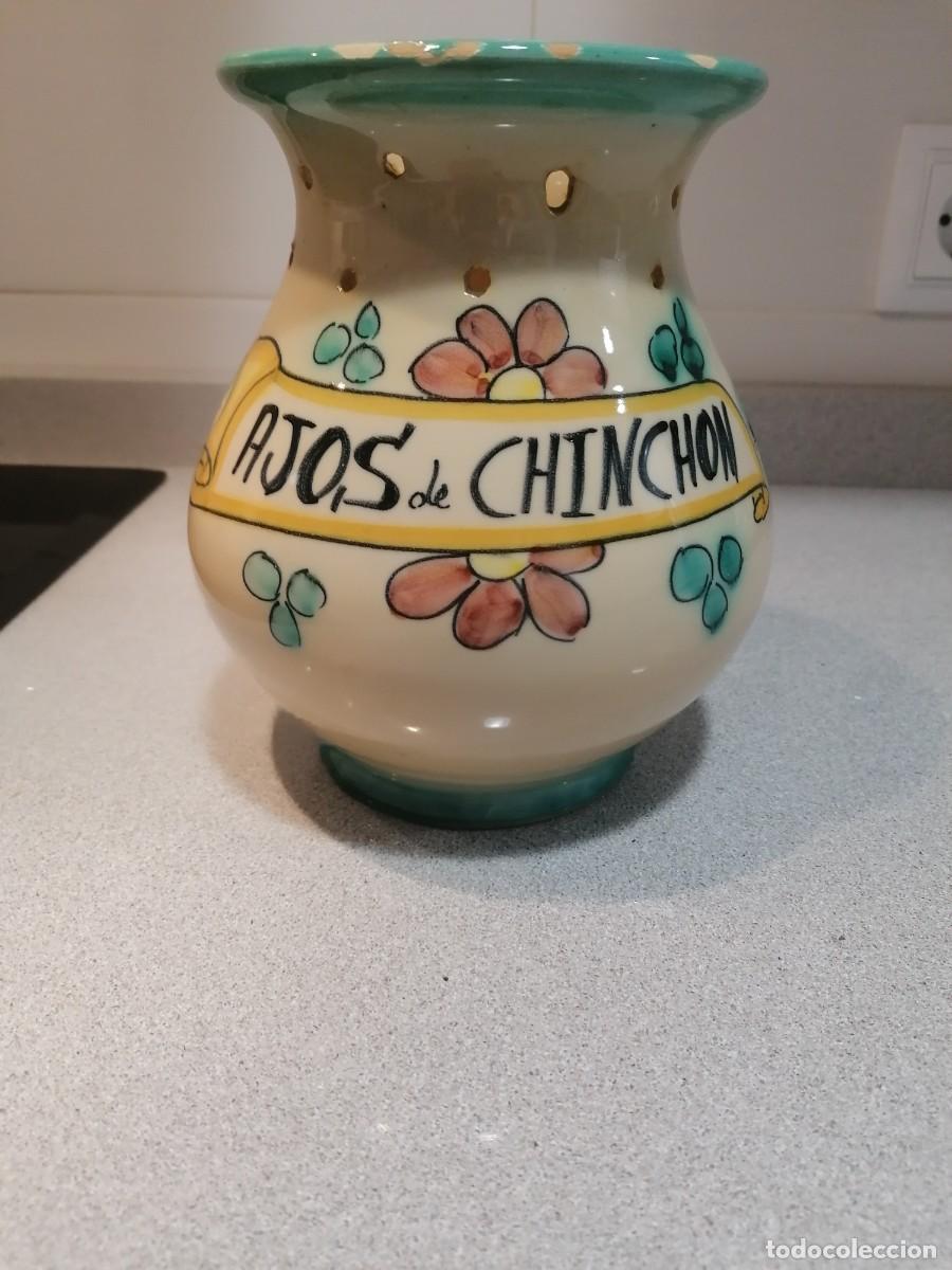 Antig&uuml;edades: 3 BOTES DE COCINA DE CER&Aacute;MICA - Foto 4