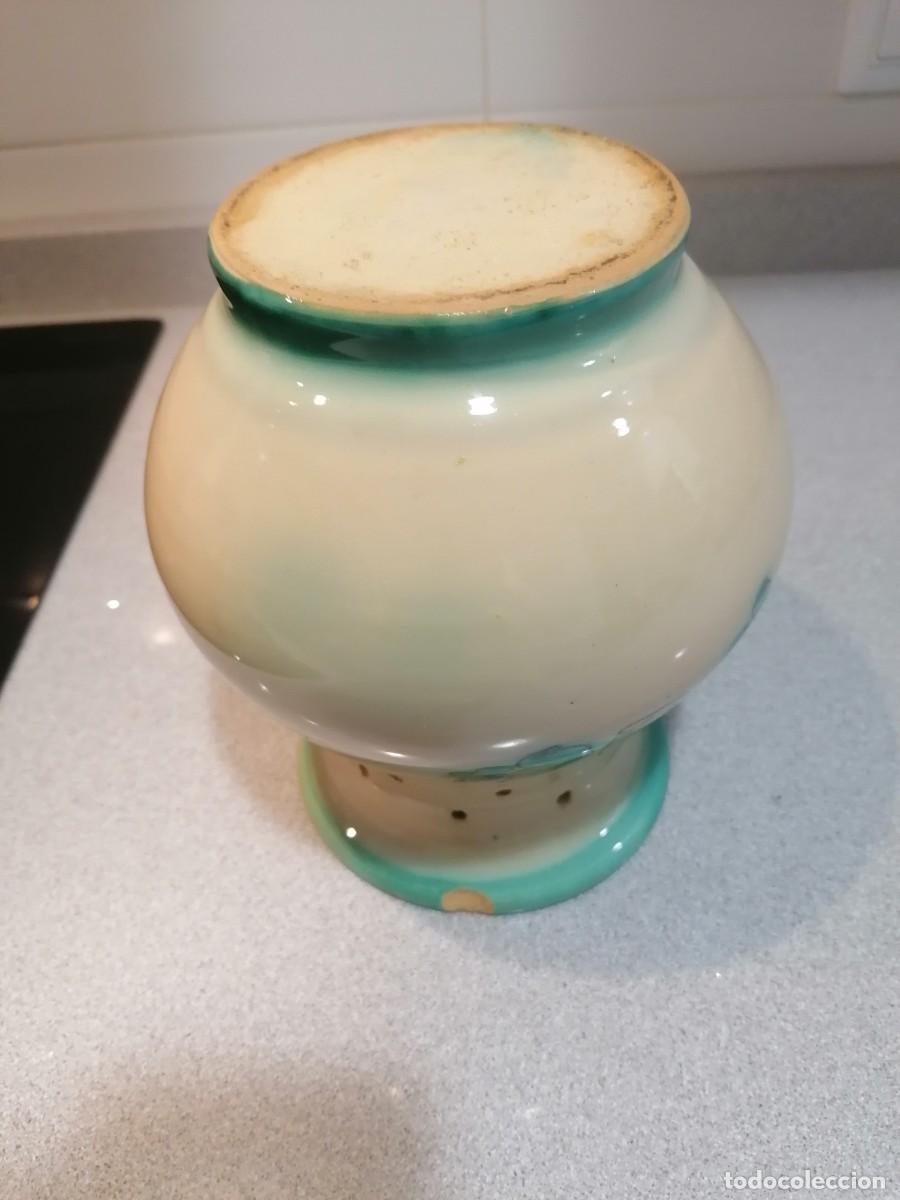Antig&uuml;edades: 3 BOTES DE COCINA DE CER&Aacute;MICA - Foto 10