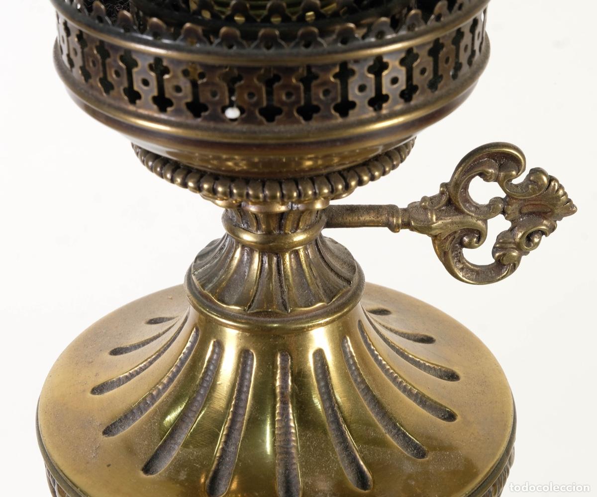 Antig&uuml;edades: Quinqu&eacute; en bronce dorado - Foto 4