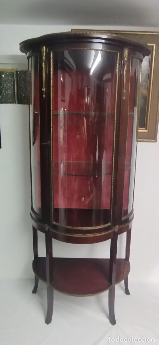 Antig&uuml;edades: Vitrina caoba - Foto 2