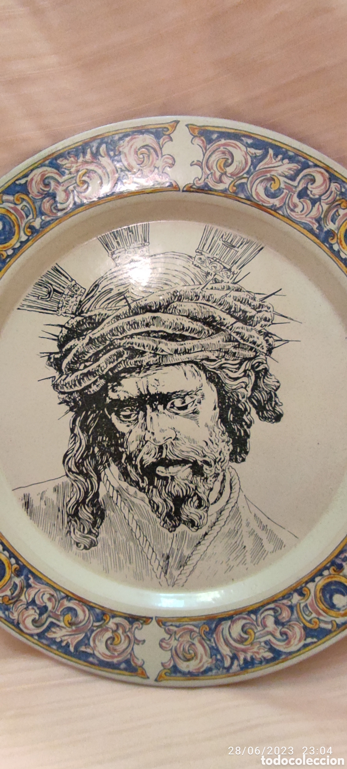 Antig&uuml;edades: Plato de cer&aacute;mica - Foto 7