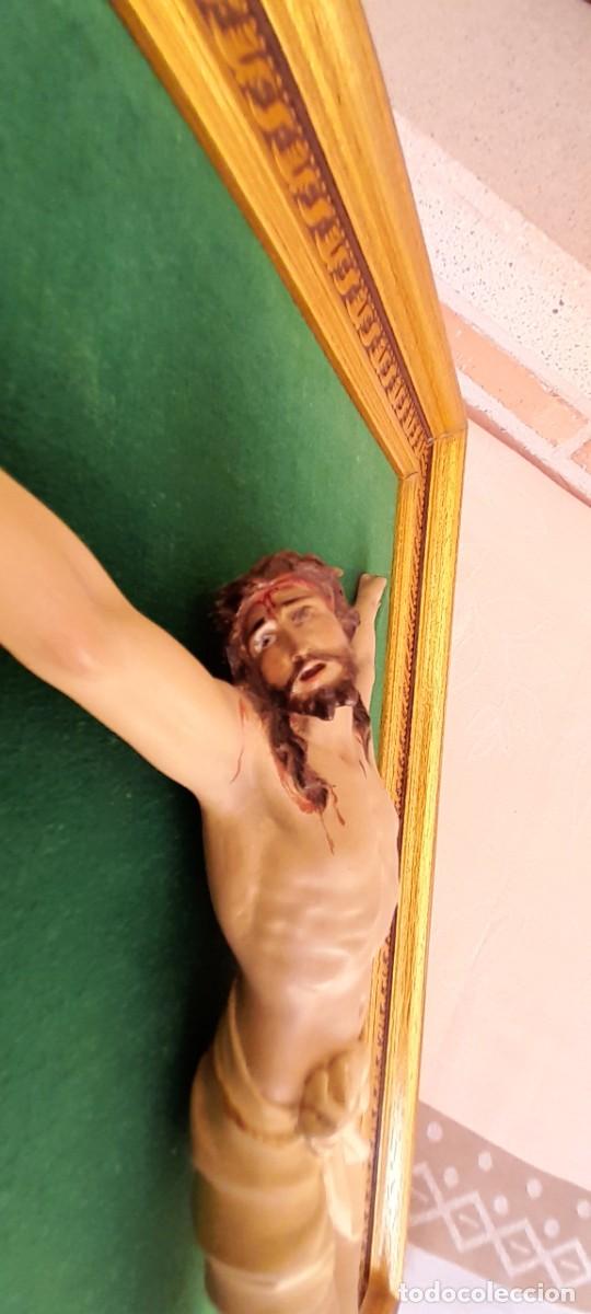 Antig&uuml;edades: CRISTO CRUCIFICADO EN CUADRO - Foto 17