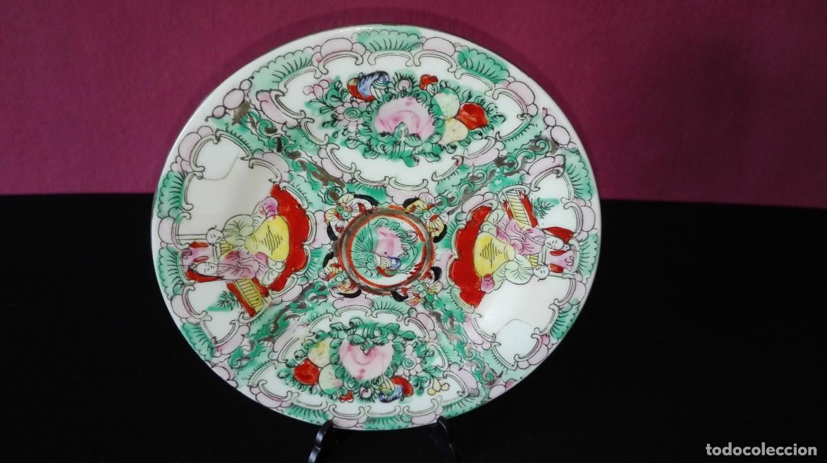 Antig&uuml;edades: PLATO PORCELANA CHINA - Foto 1