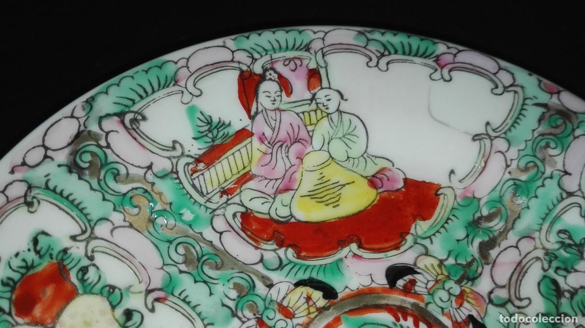 Antig&uuml;edades: PLATO PORCELANA CHINA - Foto 3
