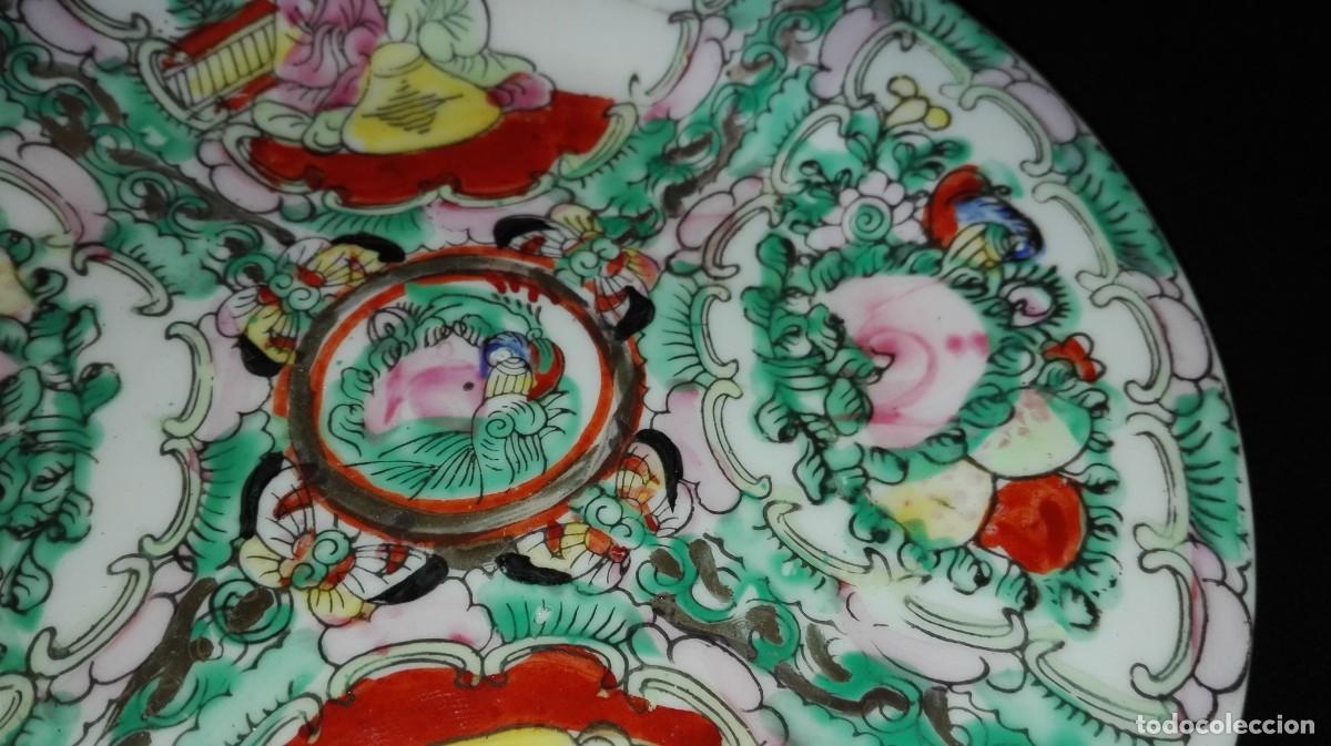 Antig&uuml;edades: PLATO PORCELANA CHINA - Foto 4