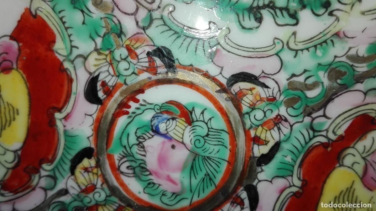 Antig&uuml;edades: PLATO PORCELANA CHINA - Foto 5