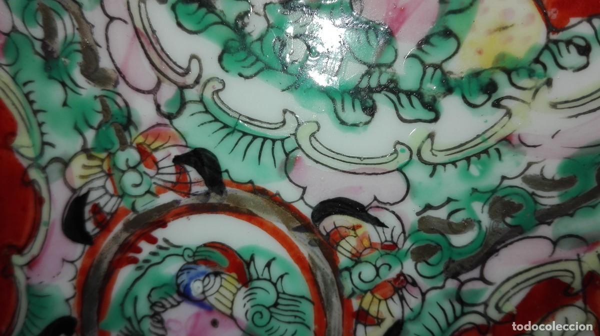 Antig&uuml;edades: PLATO PORCELANA CHINA - Foto 7