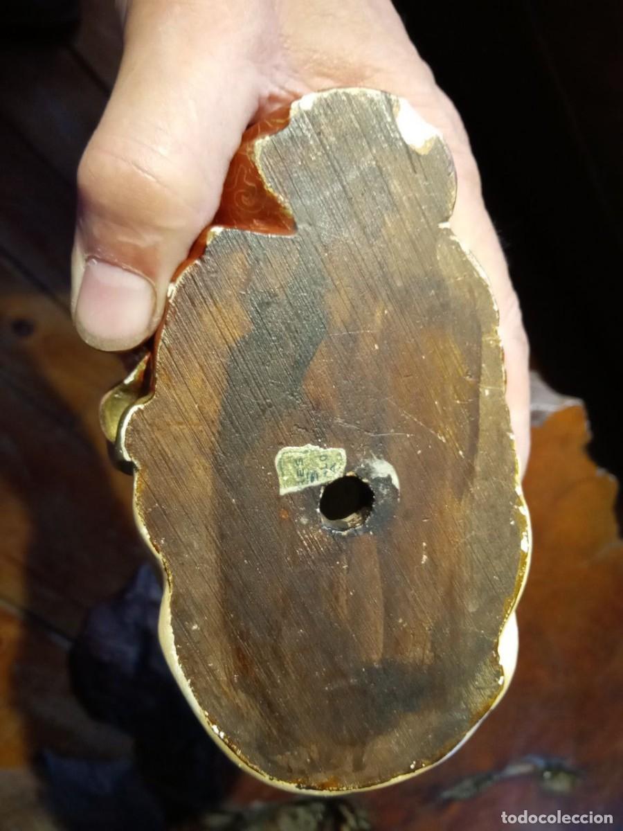 Antig&uuml;edades: VIRGEN MARIA EN ESTUCO POLICROMADO - Foto 6