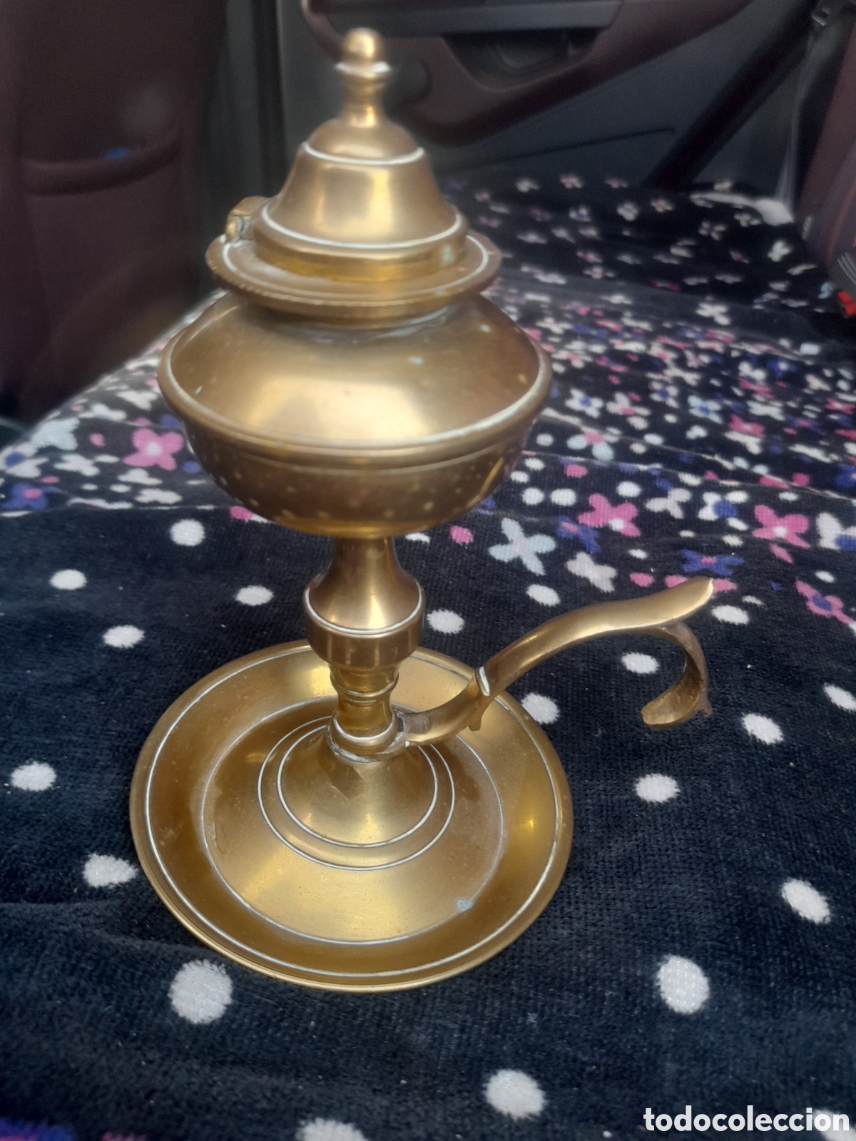 Antig&uuml;edades: Antigua palmatoria de aceite