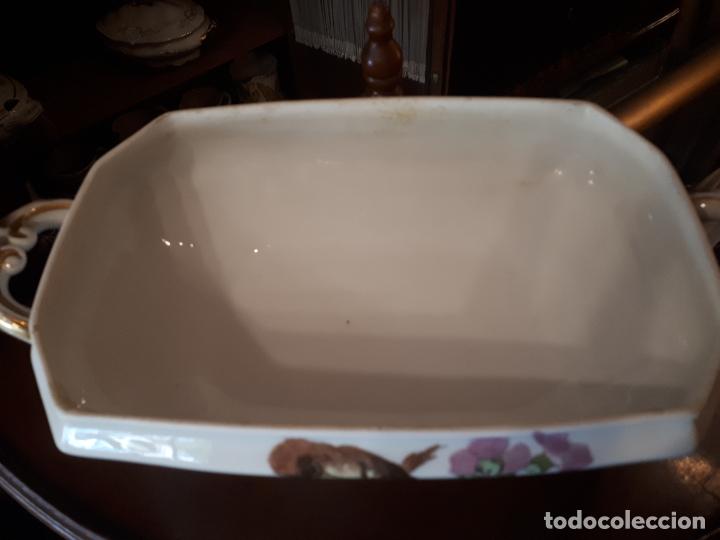 Antig&uuml;edades: Sopera de porcelana, siglo XIX. - Foto 5