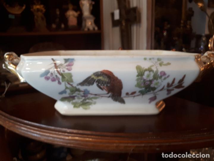 Antig&uuml;edades: Sopera de porcelana, siglo XIX. - Foto 8