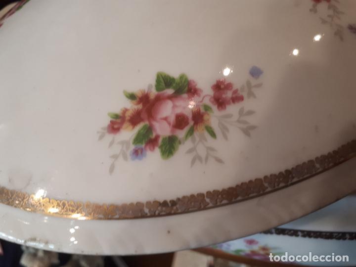Antig&uuml;edades: Sopera de porcelana de Santa Clara, Vigo. - Foto 6