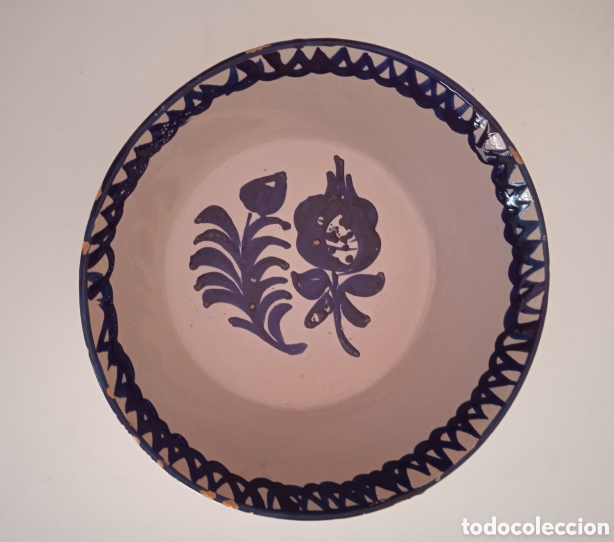 Antig&uuml;edades: Cuenco lebrillo Fajalauza - Foto 1
